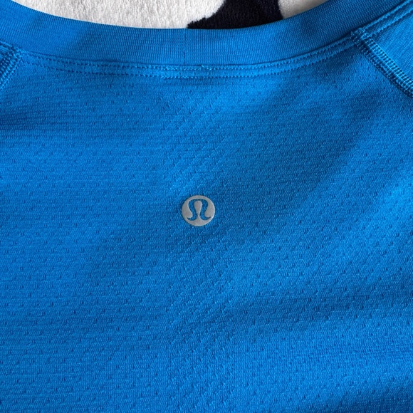 Lululemon Swiftly Tech Long Sleeve Shirt 2.0 *Race Length Size 10 Poolside - Picture 6 of 10